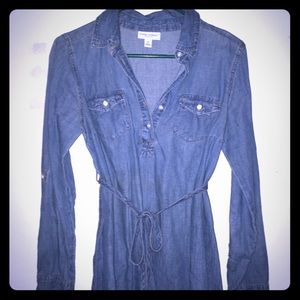 Liz Lange Denim Maternity Tunic